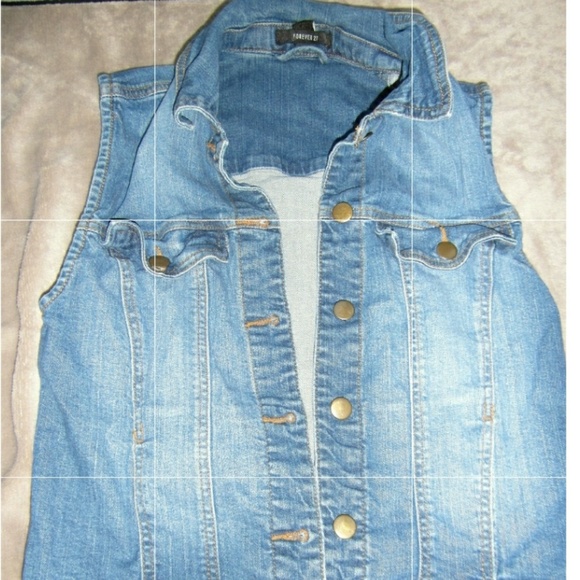 Forever 21 Jackets & Blazers - Women's Forever 21 denim vest 1 Small left!